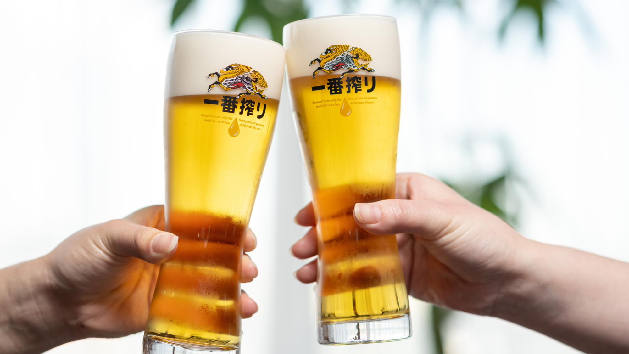 ＜レストラン＞生ビール乾杯♪