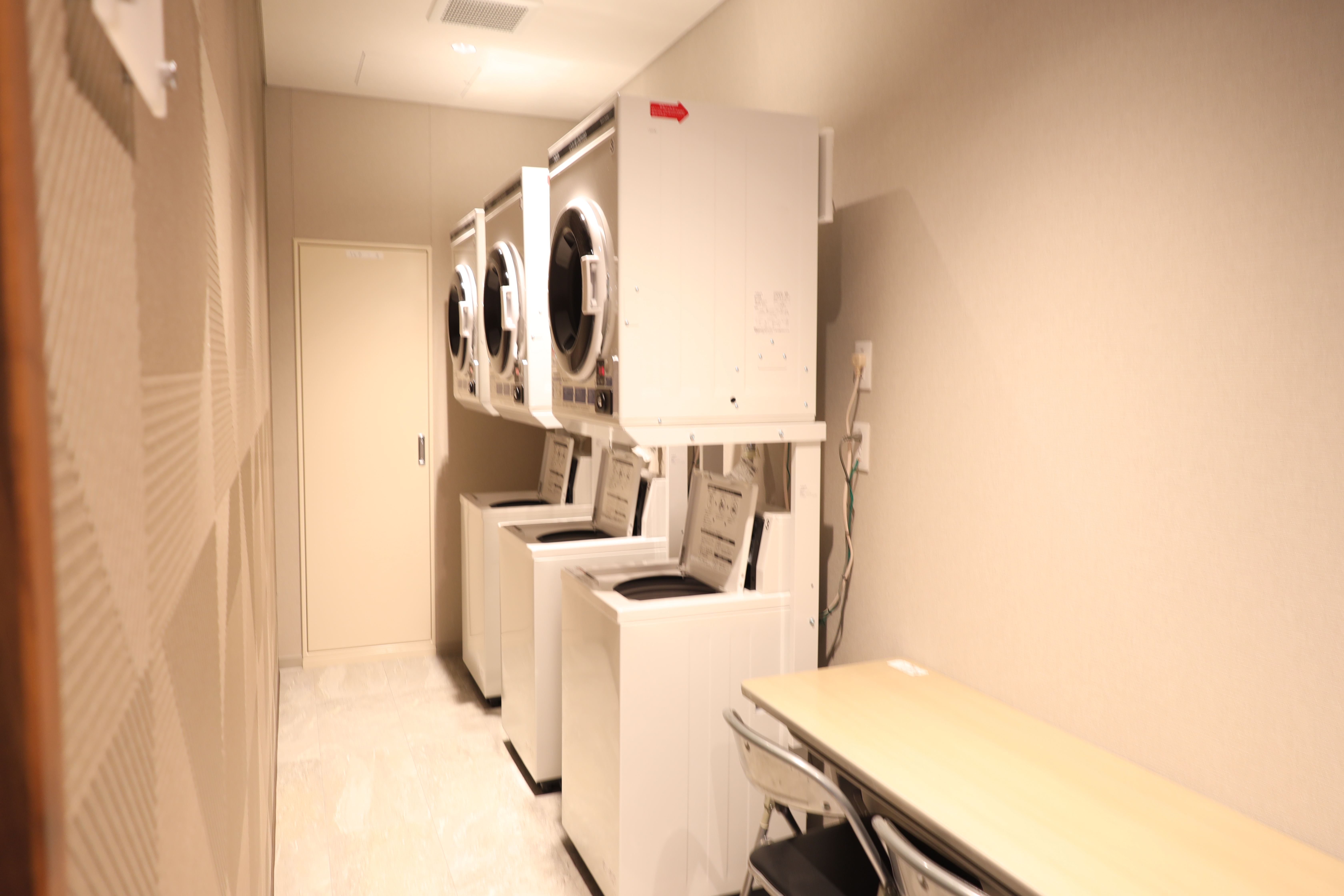 ◆１F◆コインランドリー(洗濯・乾燥) ※洗剤はフロントにて販売