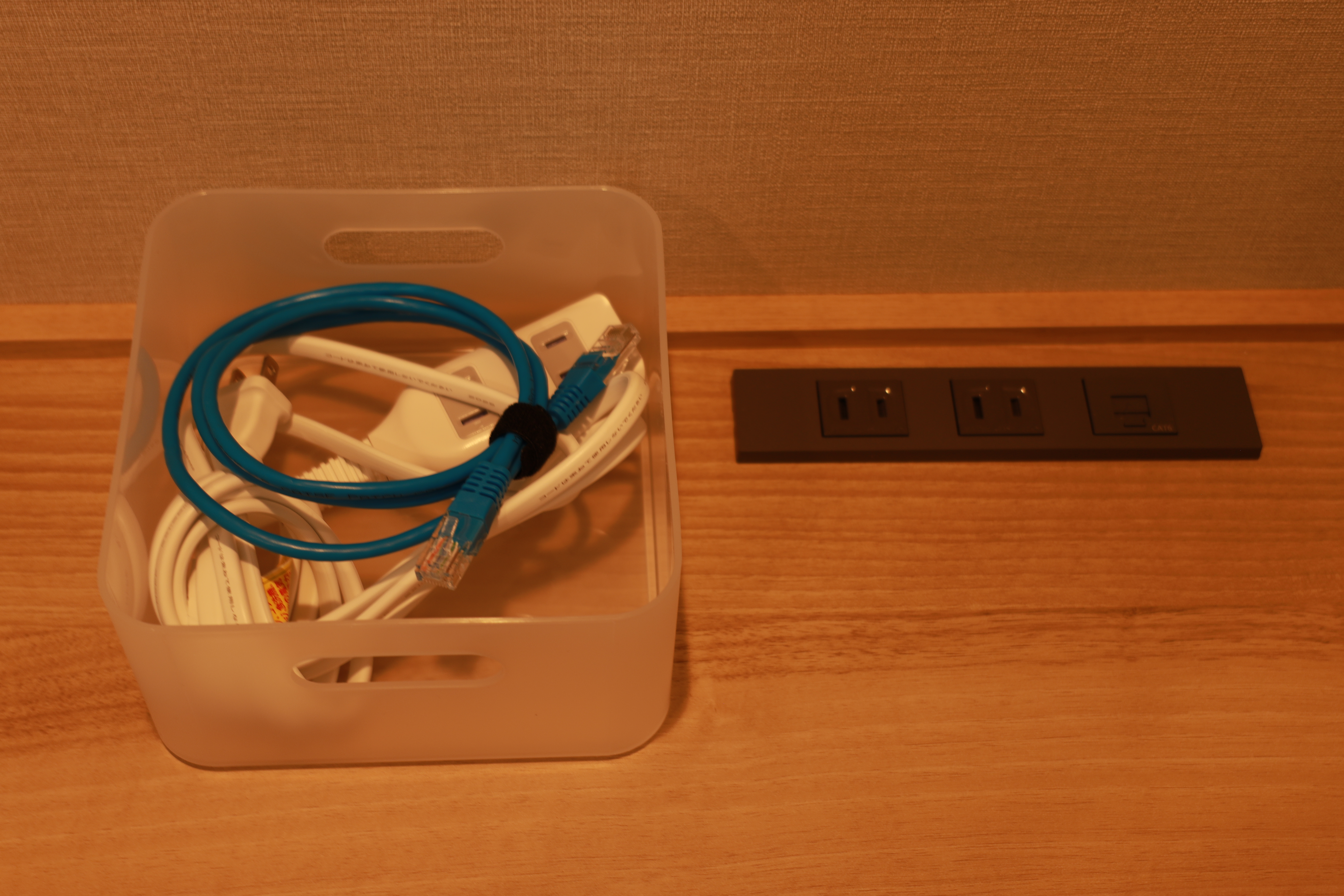 ◆J館客室用：LANケーブル＆延長コード