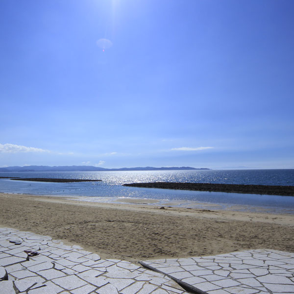 宿から四郎ケ浜ビーチまで徒歩5分！