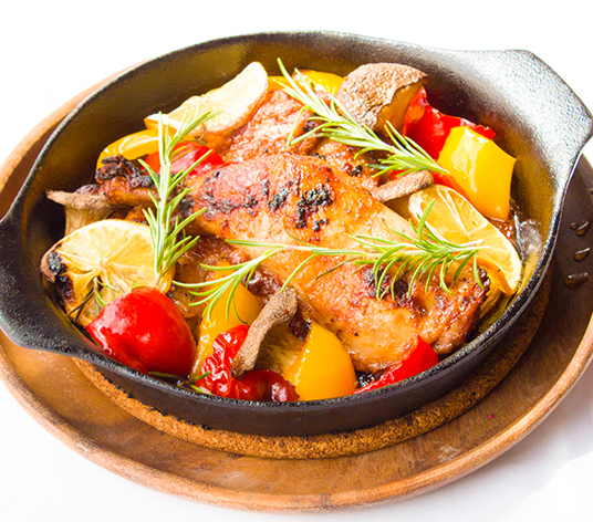 南アフリカのグリルチキン