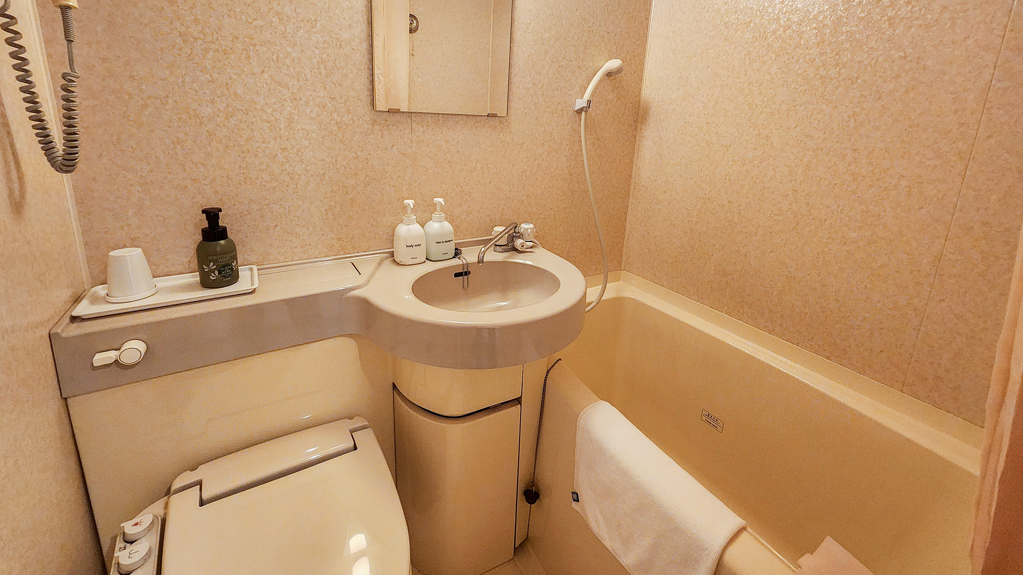 シングルルームユニットバス