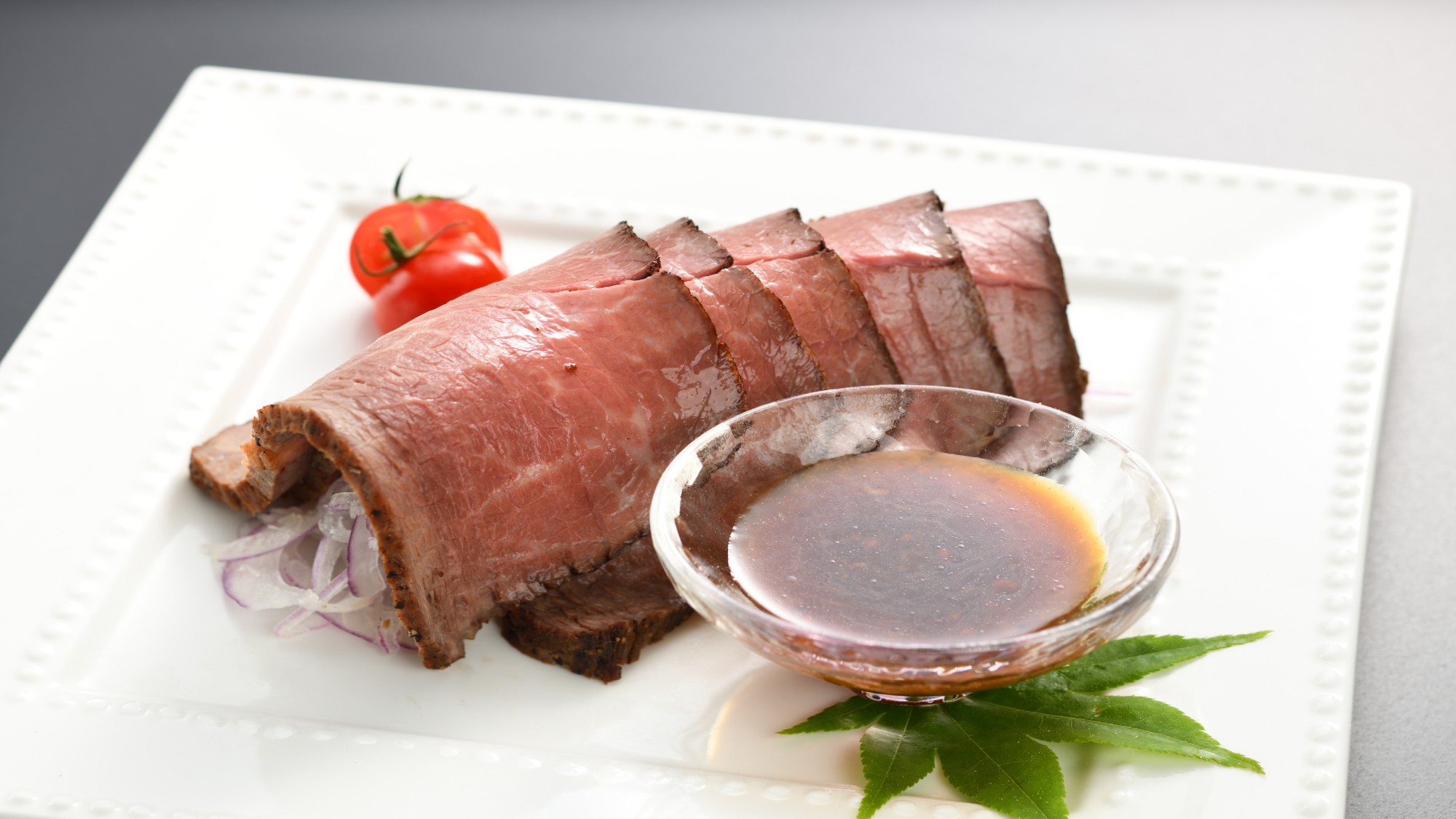 追加料理：岩手短角牛のロースト