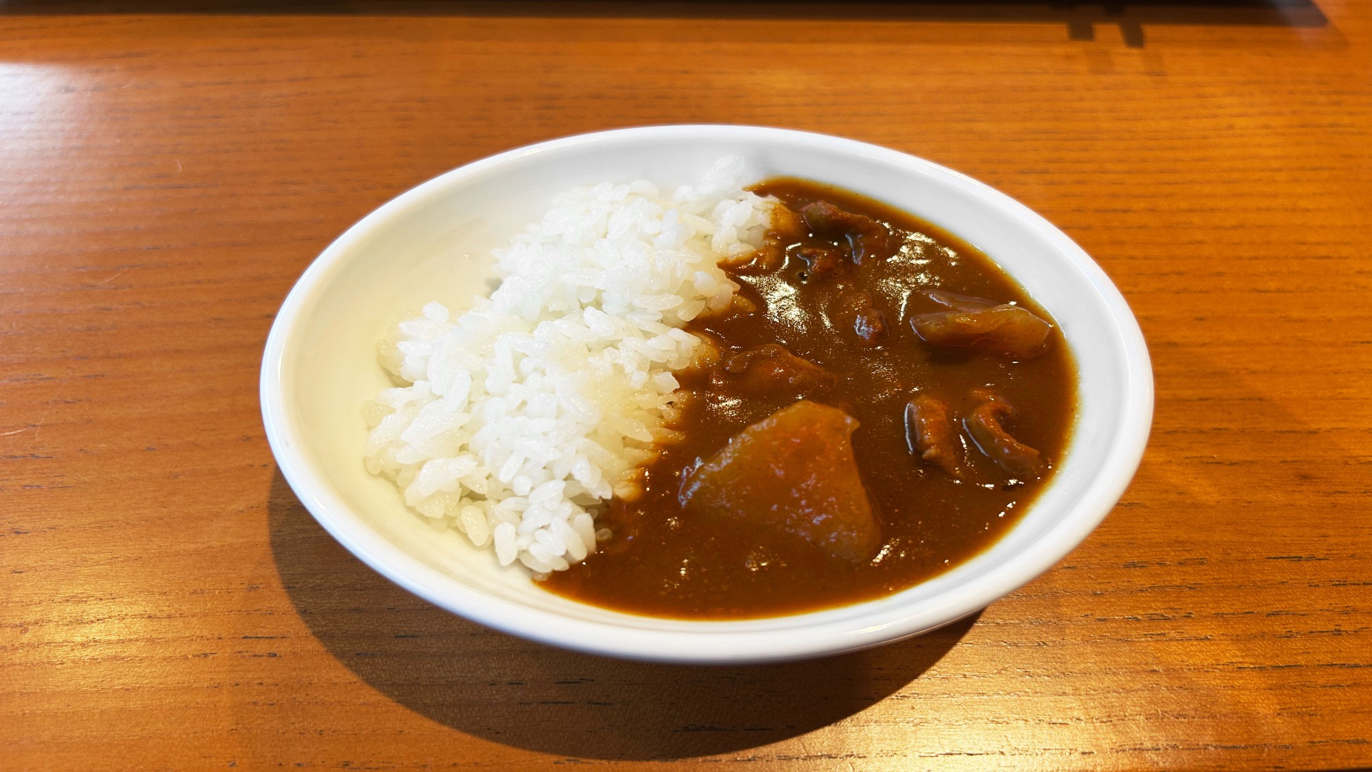 朝食白金豚カレー