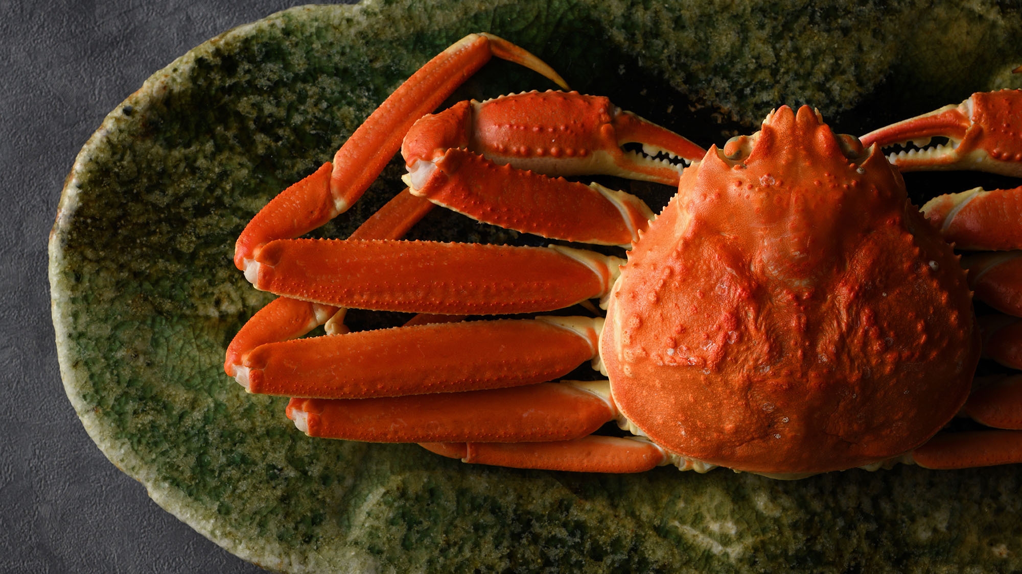 冬の特撰極プラン『庄内北前蟹、天童牛和の奏と天童荘伝統の味鰻の蒲焼き』