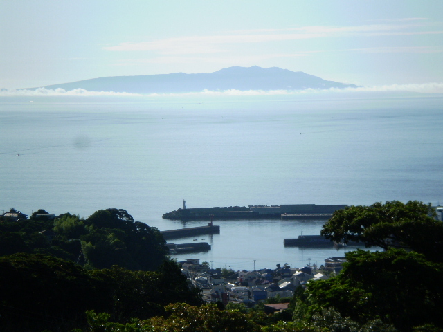 從客房可眺望伊豆大島