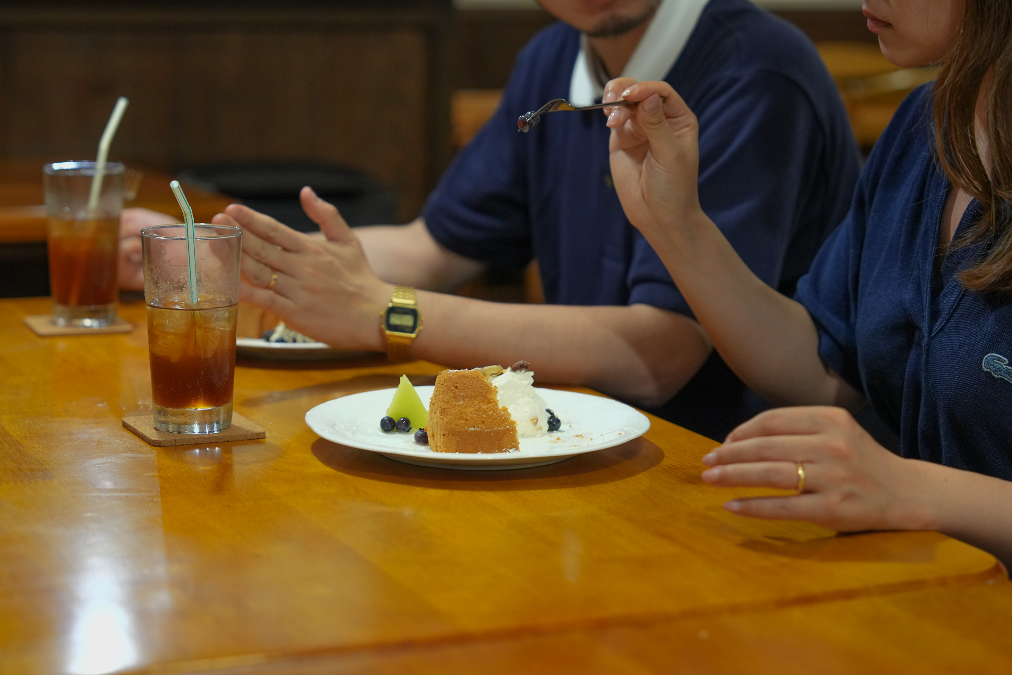夕食後のデザート