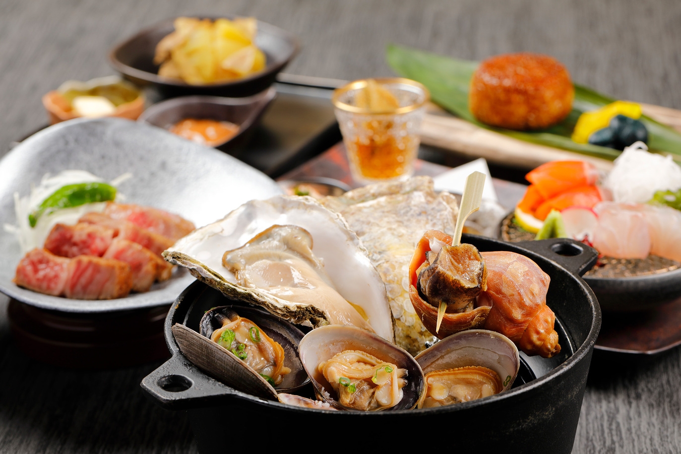 【1泊2食付】なまら北海道を味わう「志古津」の炉端焼コース＆朝食ブッフェ