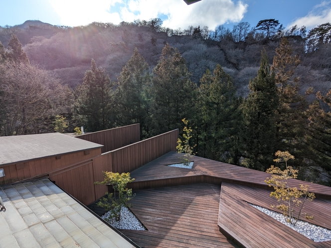 南館・303号室のビューバスからの風景