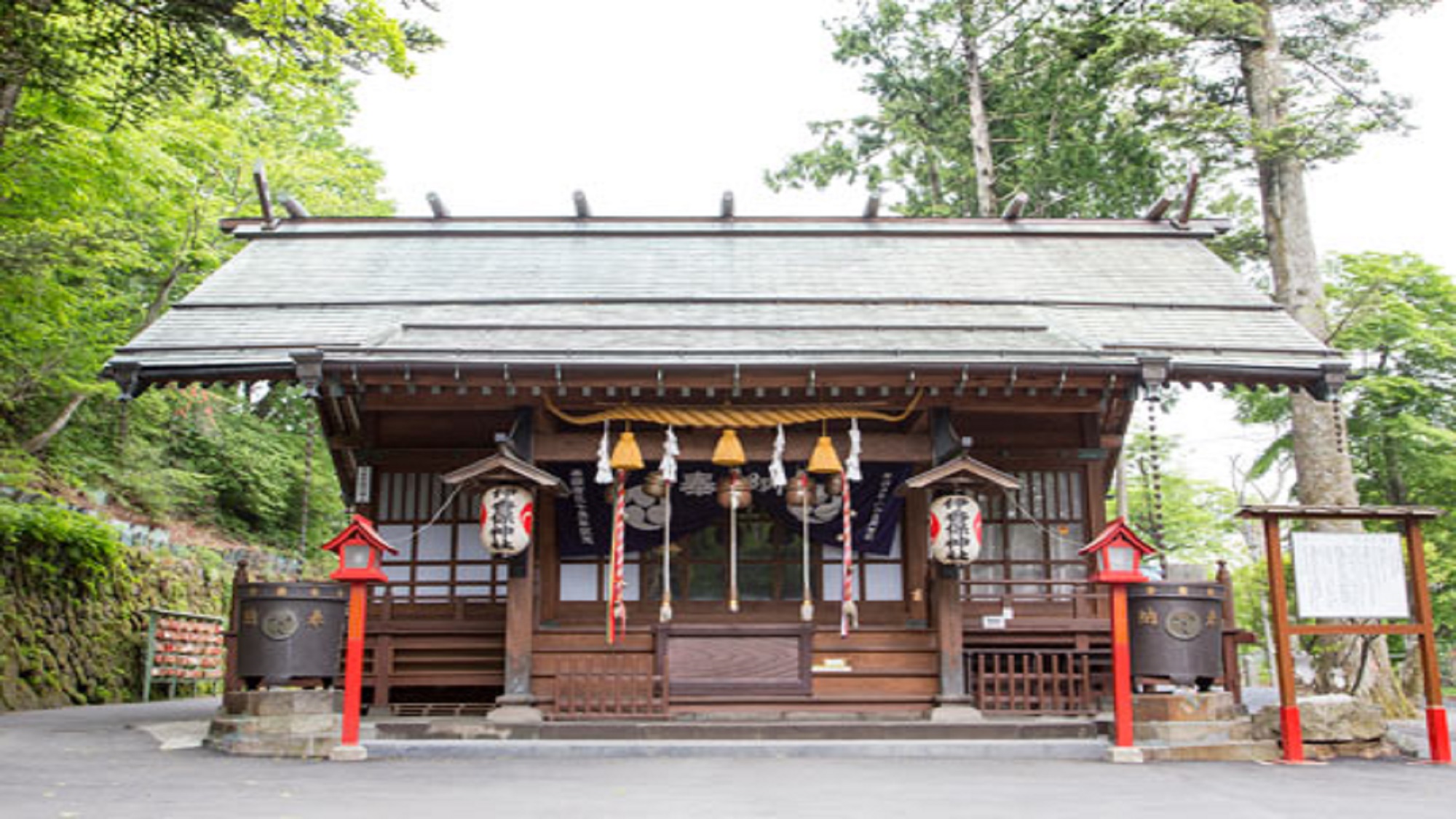 有名なパワースポット　伊香保神社