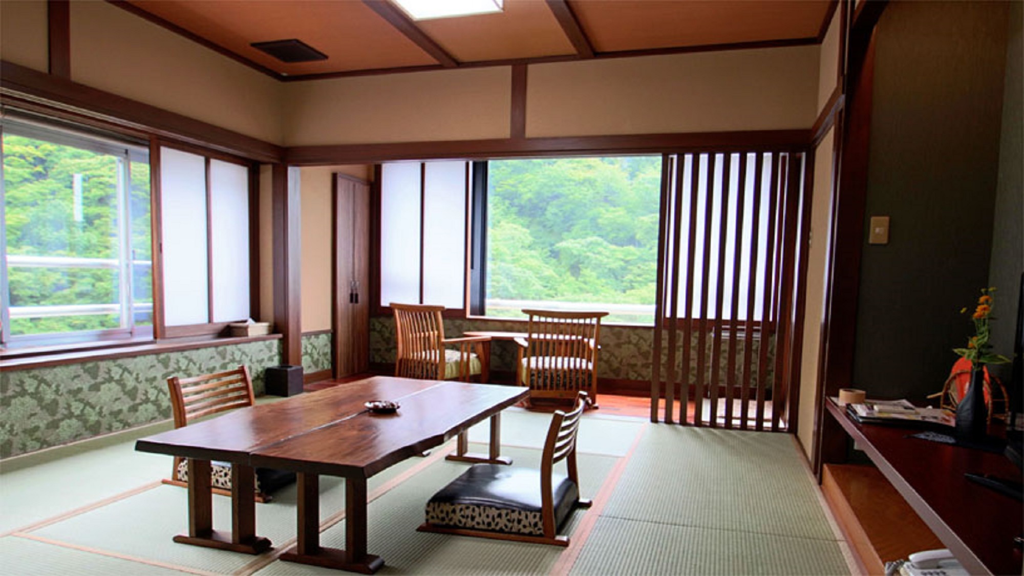 露天風呂付客室【別邸そらの庭】青嵐（せいらん）和室