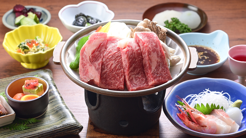 【２泊２食】（1泊目は夕食、朝食付、2泊目は素泊）湯治・連泊プラン【平日・特定日限定】上州 牛プラン