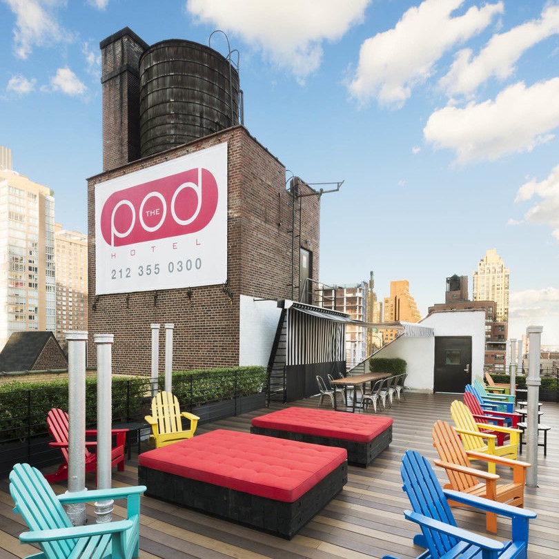 【屋上バー】Pod 51 Roof Deck