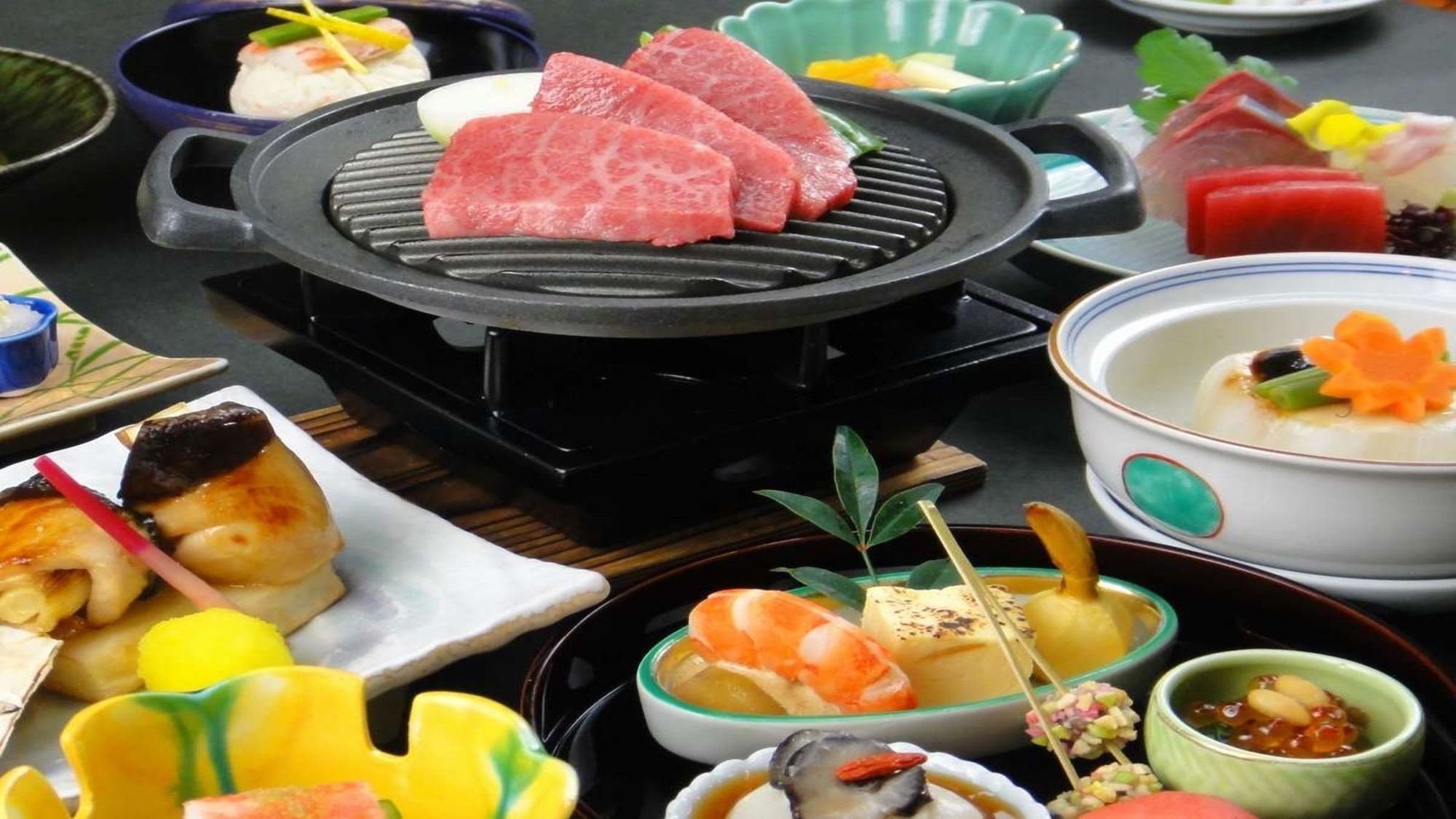 【 基本プラン 】直前予約にも対応＜夕朝食×部屋食＞飛騨牛鉄板焼と季節の食材を和洋折衷会席にて堪能♪