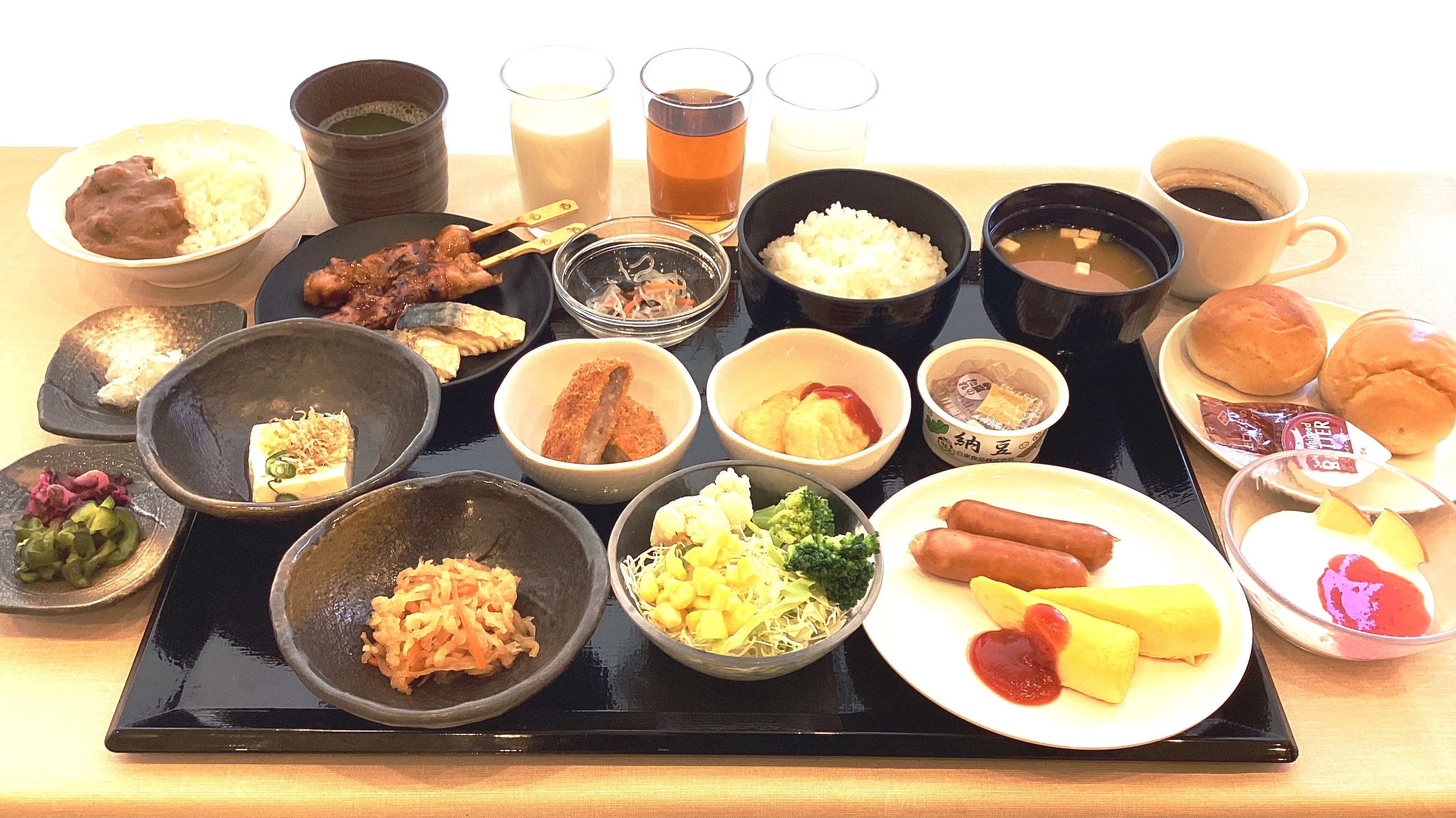 【朝食】6：30～8：45