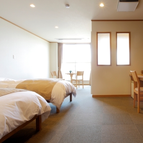 An example of a twin room