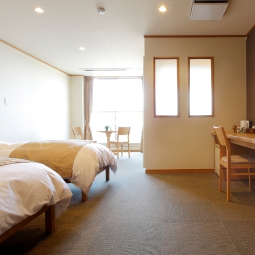 An example of a twin room