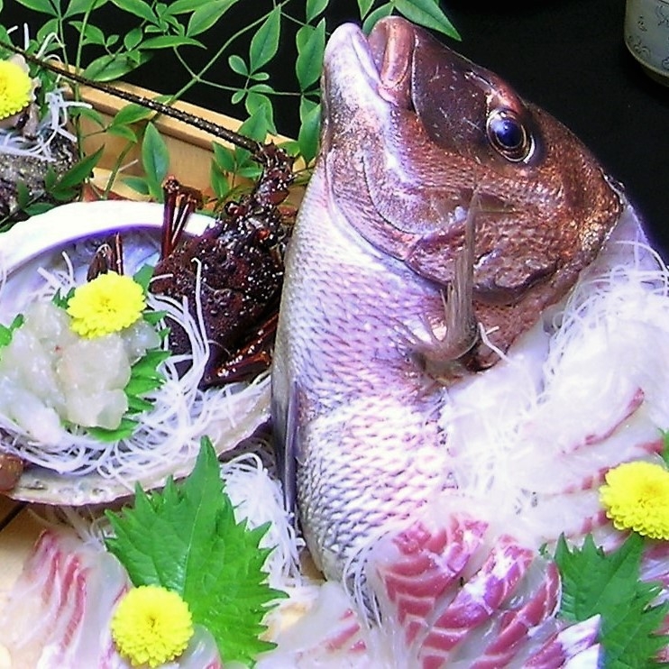 【土鍋で炊く鯛めし！】【鯛・海の幸の船盛】食べづくしプラン