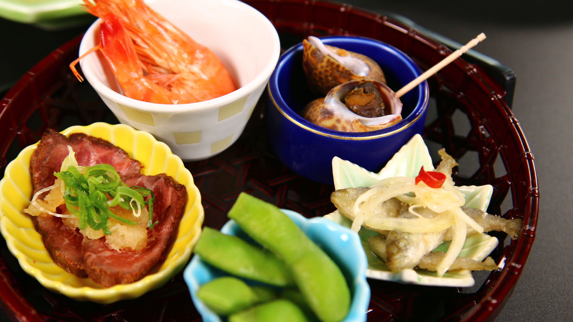 お食事◆紅白プラン（前菜）*