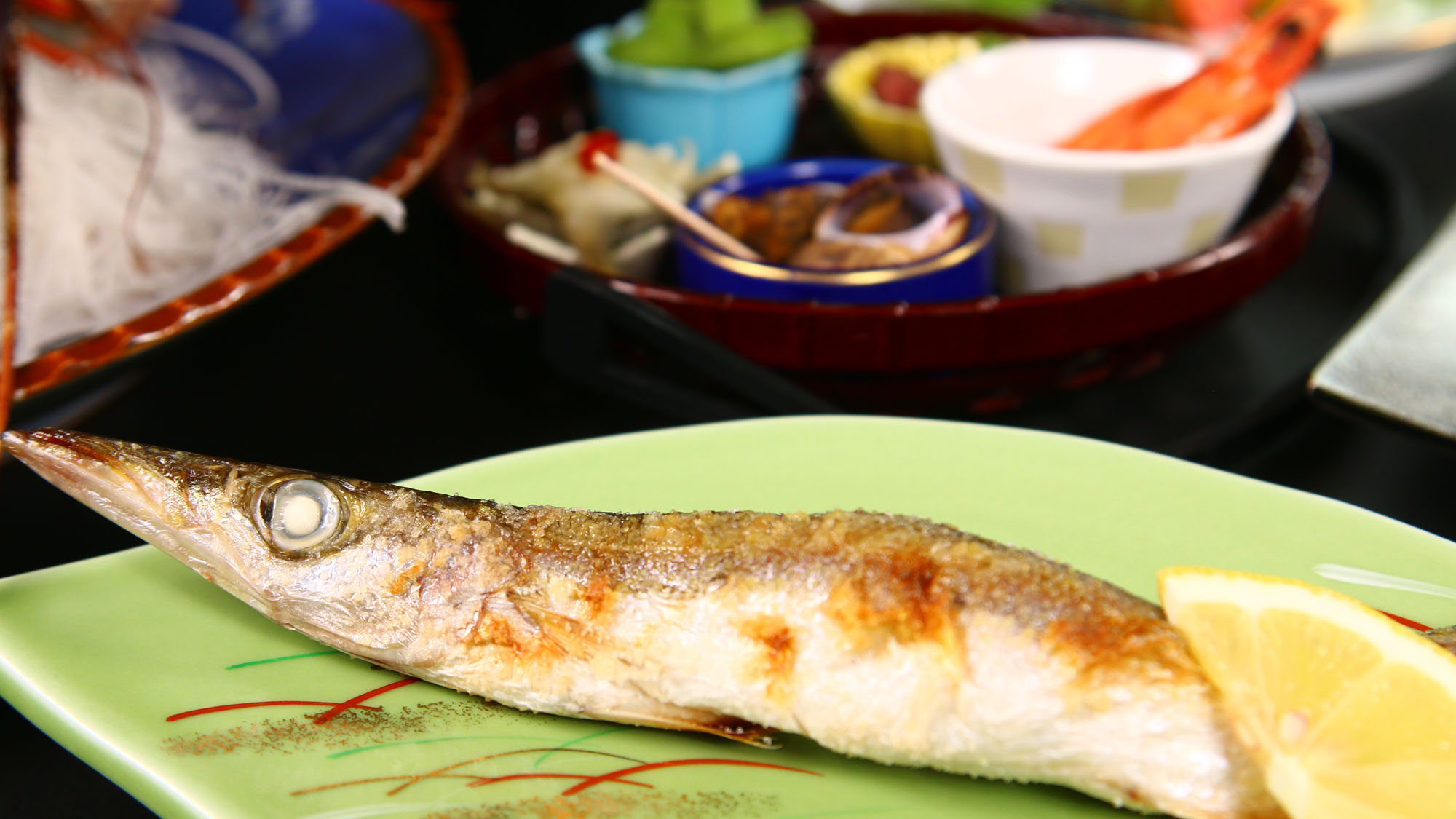 お食事◆紅白プラン（地魚塩焼き）*