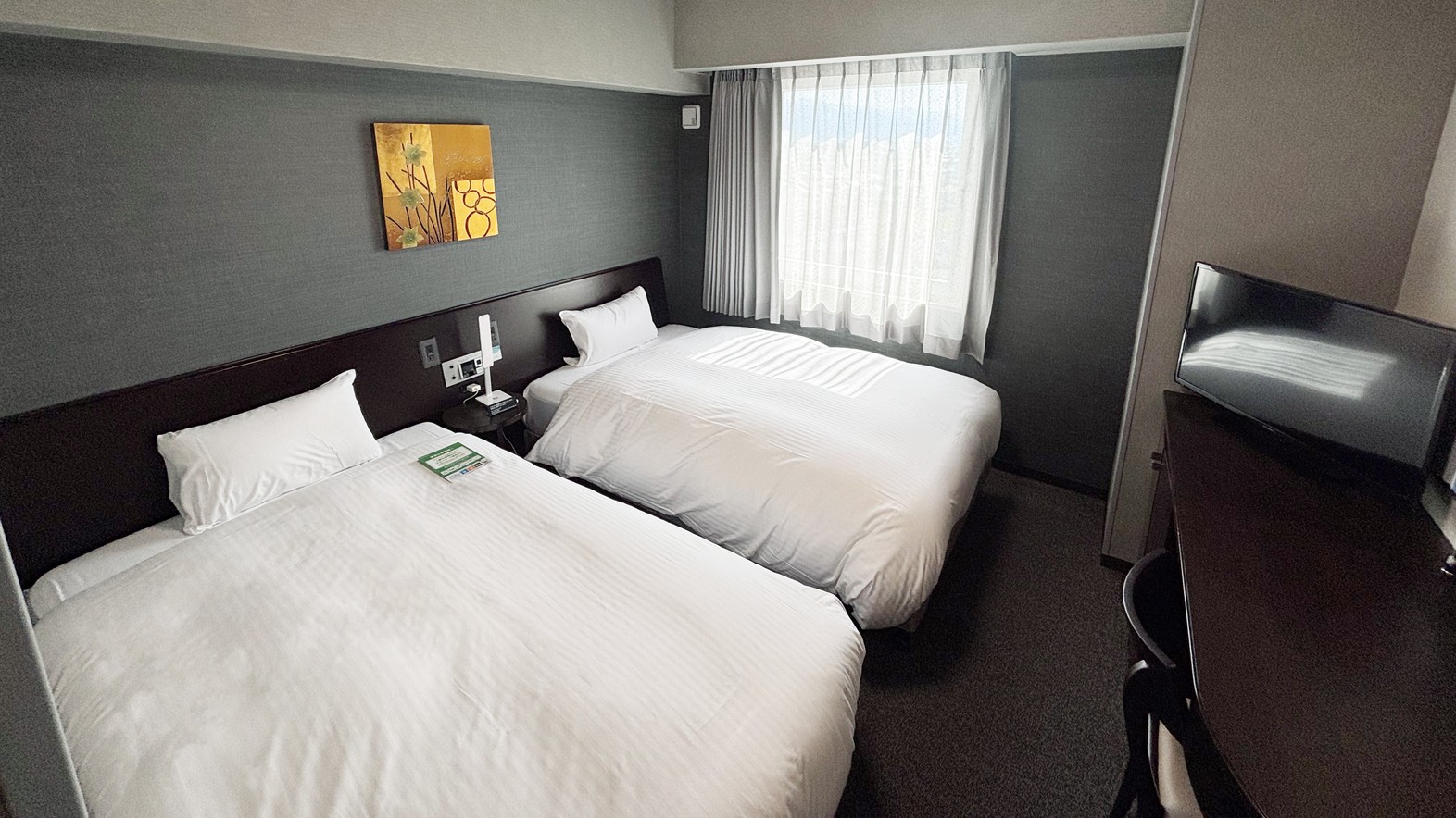 ◆コンフォートツインルーム◆BS･WOWOW視聴可能◆ベッド幅115×196(cm)