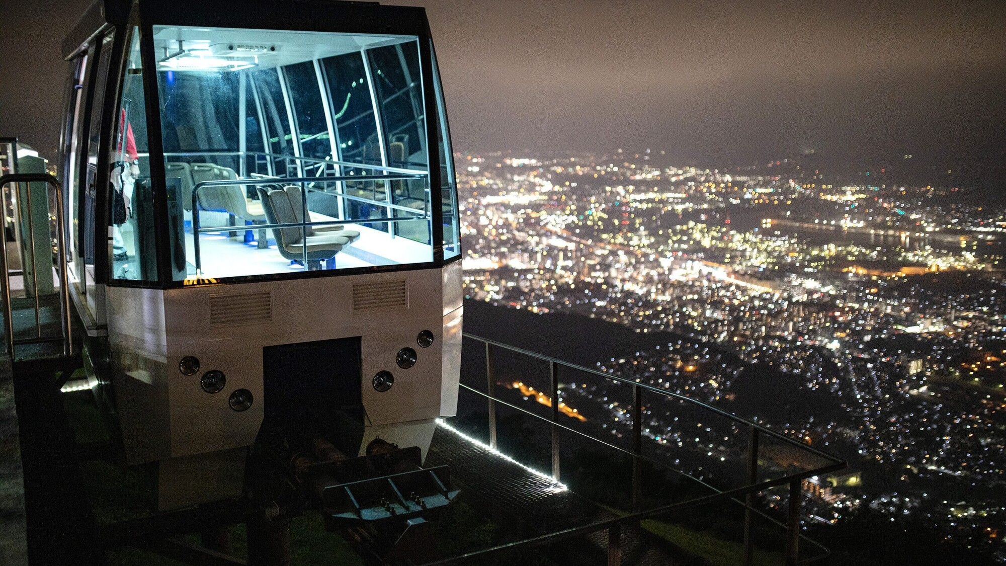 皿倉山 スロープカー