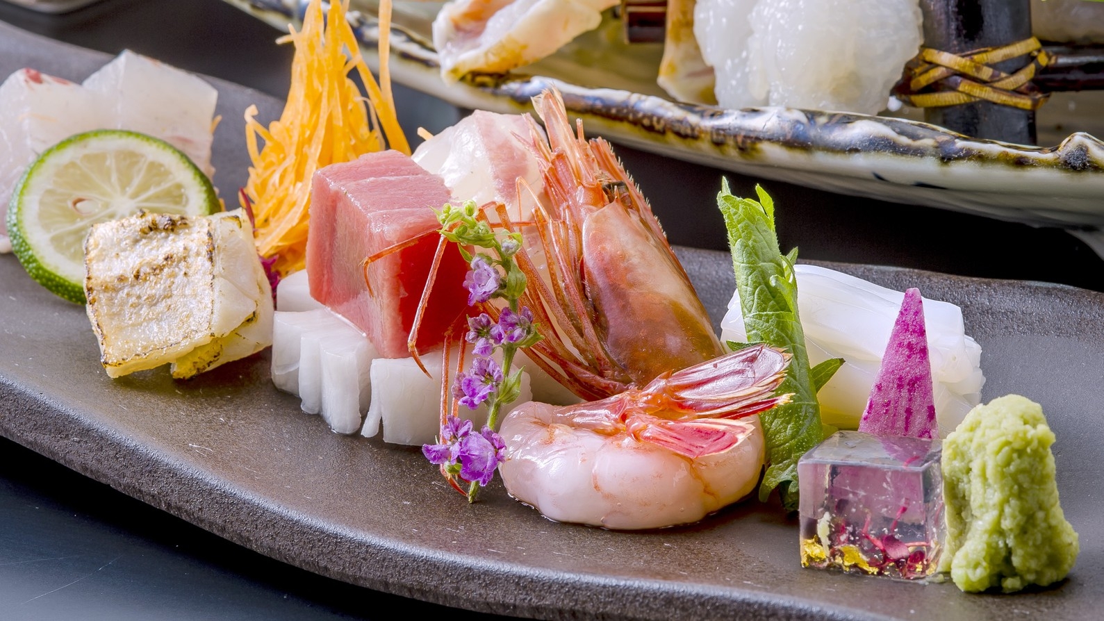 【早割30】3，000円引き！冬の会席料理《青龍》造里五種+但馬牛ロース+日本海産松葉蟹鍋+茹で蟹