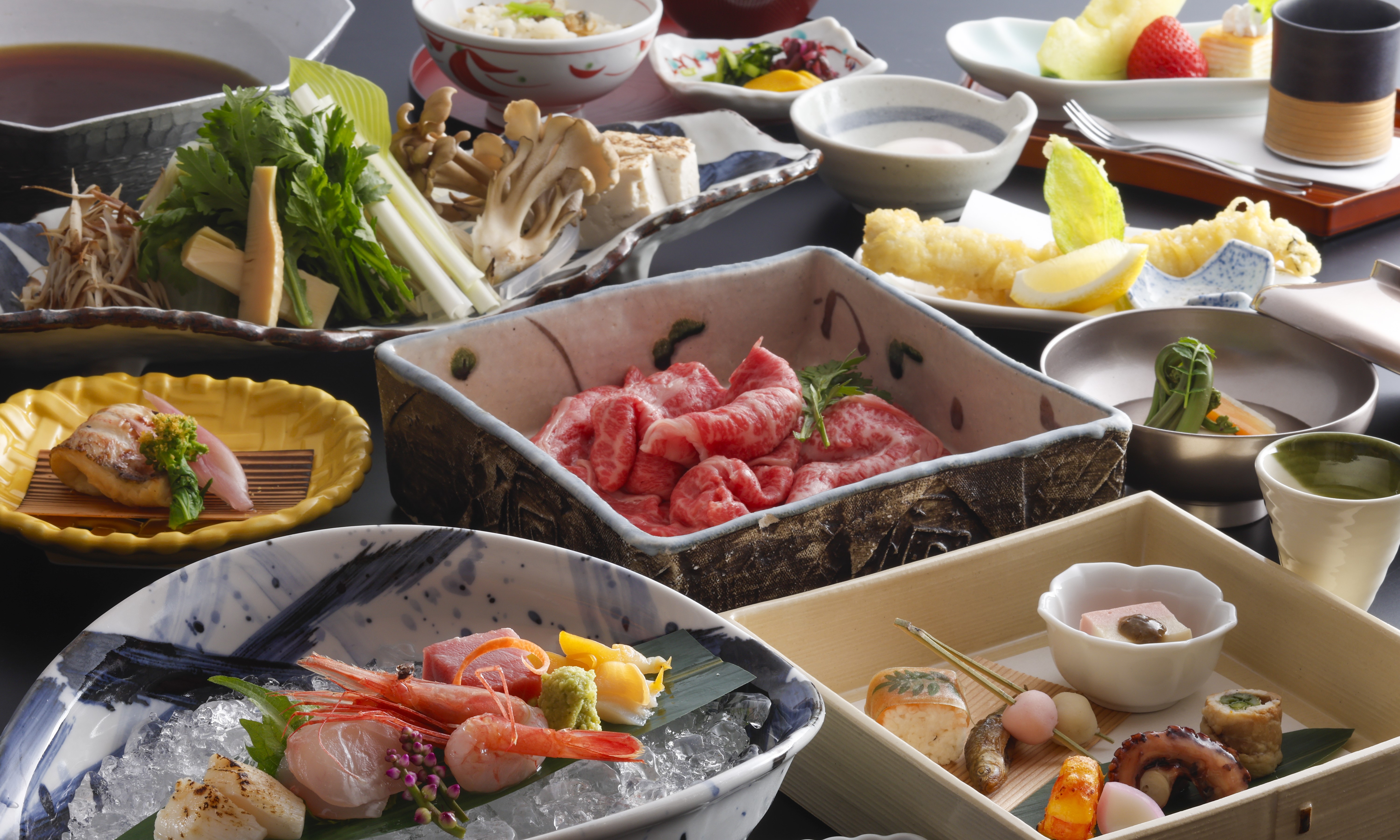 基本会席/春一例