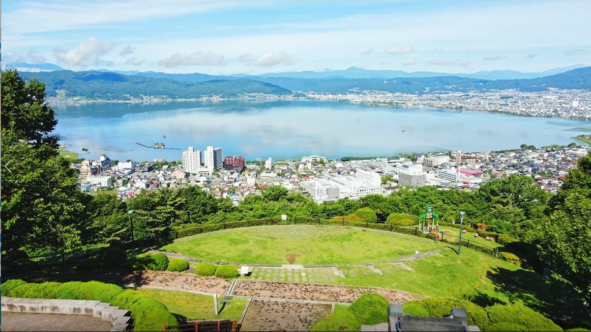 立石公園＜画像提供 諏訪市＞