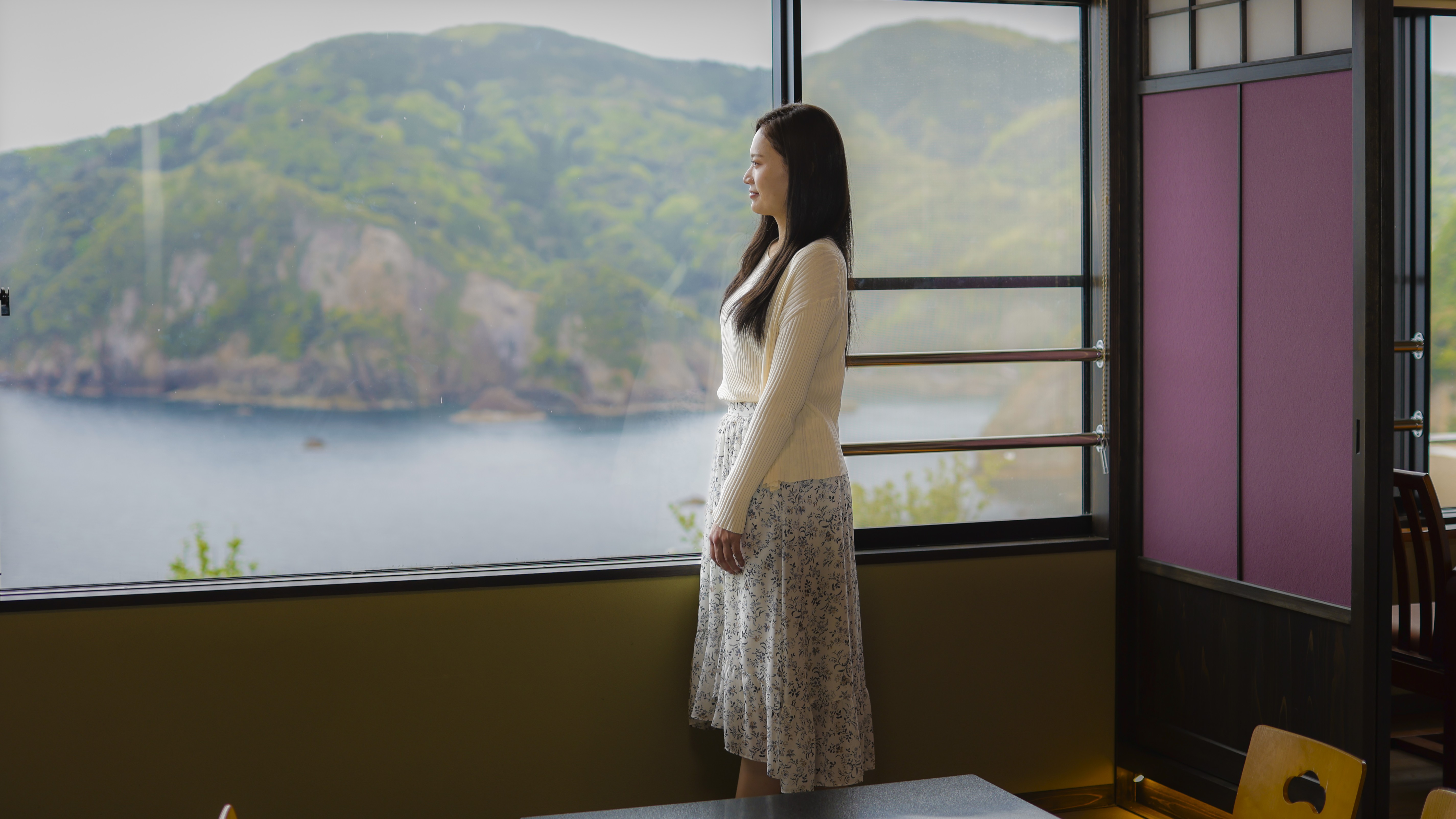 日本海と朝日一望！清潔感のある静かなお部屋でお寛ぎいただけます♪