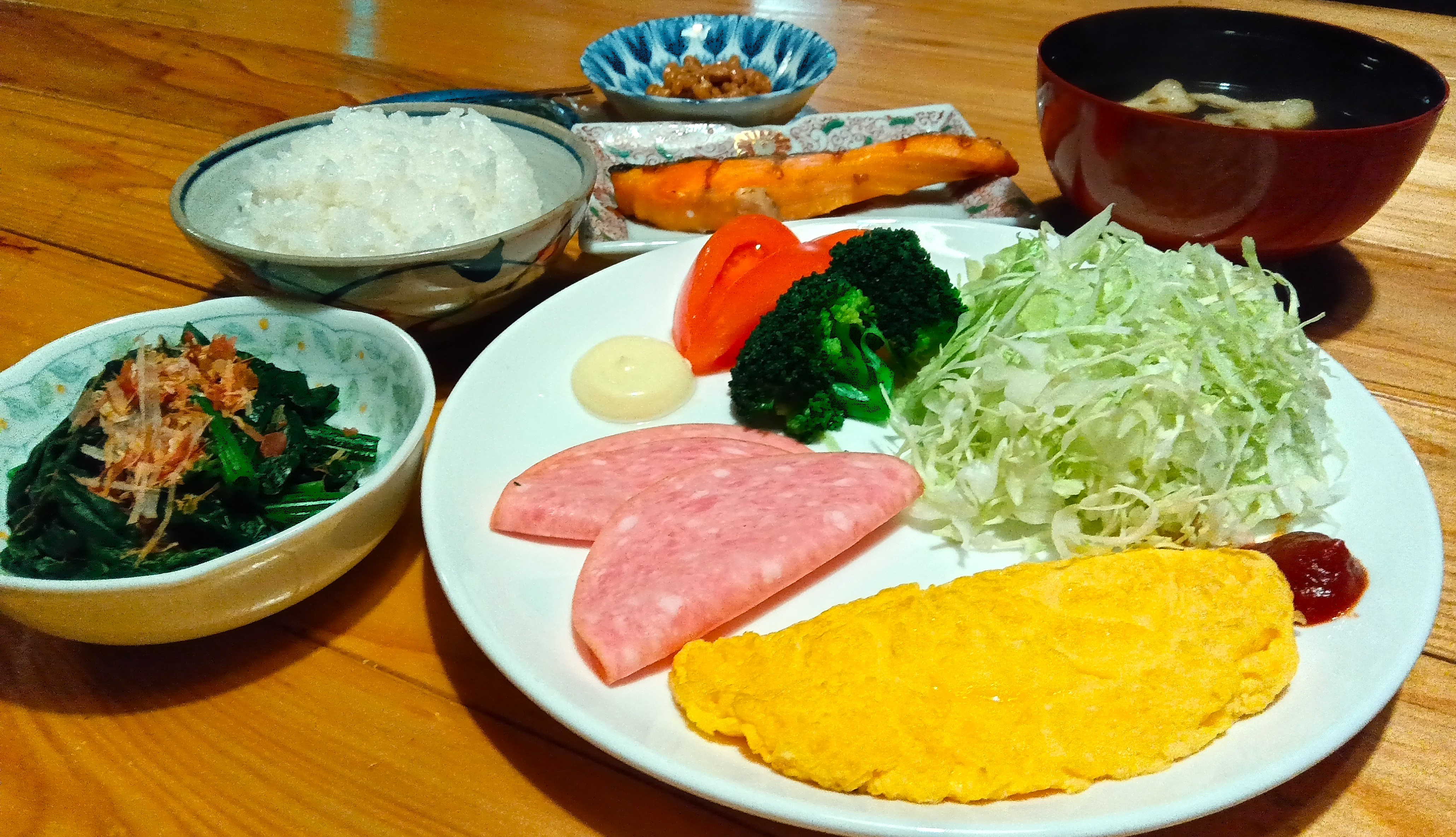朝食（イメージ）※季節によって変わります