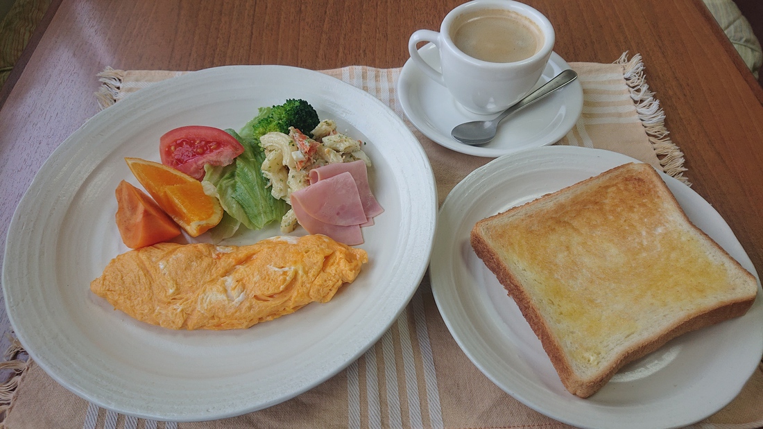 手作りモーニング朝食付プラン