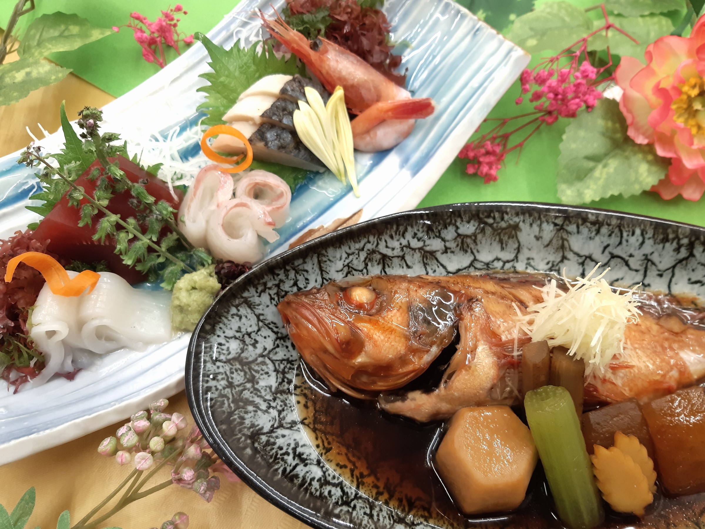 江ノ島＜海鮮＞会席のメイン料理（イメージ）
