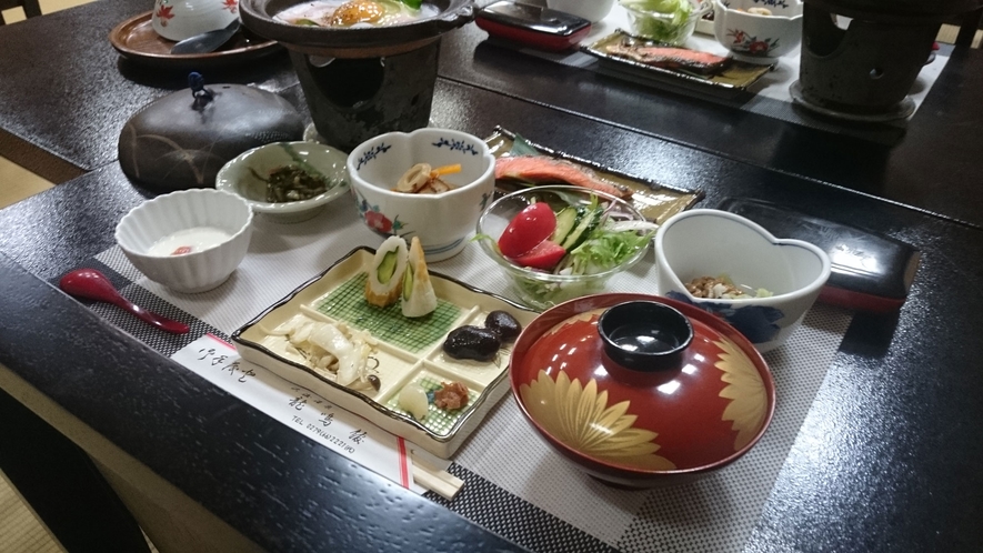 ＊朝食一例／旬の食材を使用した体に優しい和朝食をご用意しました。