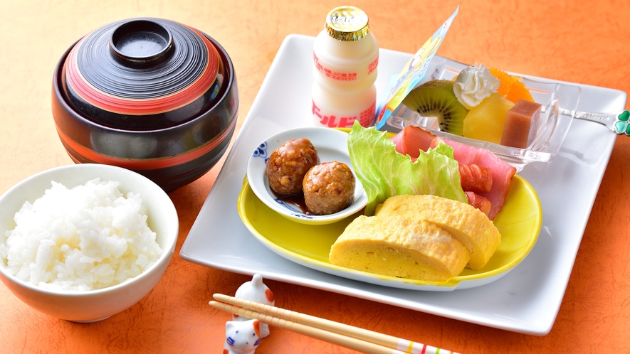 お子様のご朝食　一例