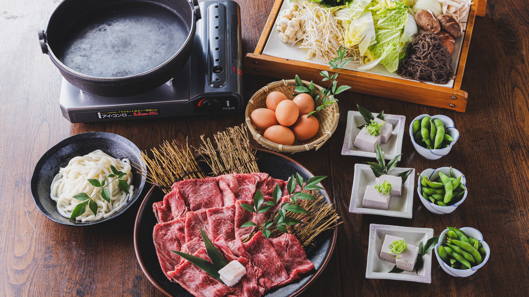 ReFaで整うご褒美stay♪酸素ルーム付き♪黒毛和牛と地元野菜のすき焼きプラン！
