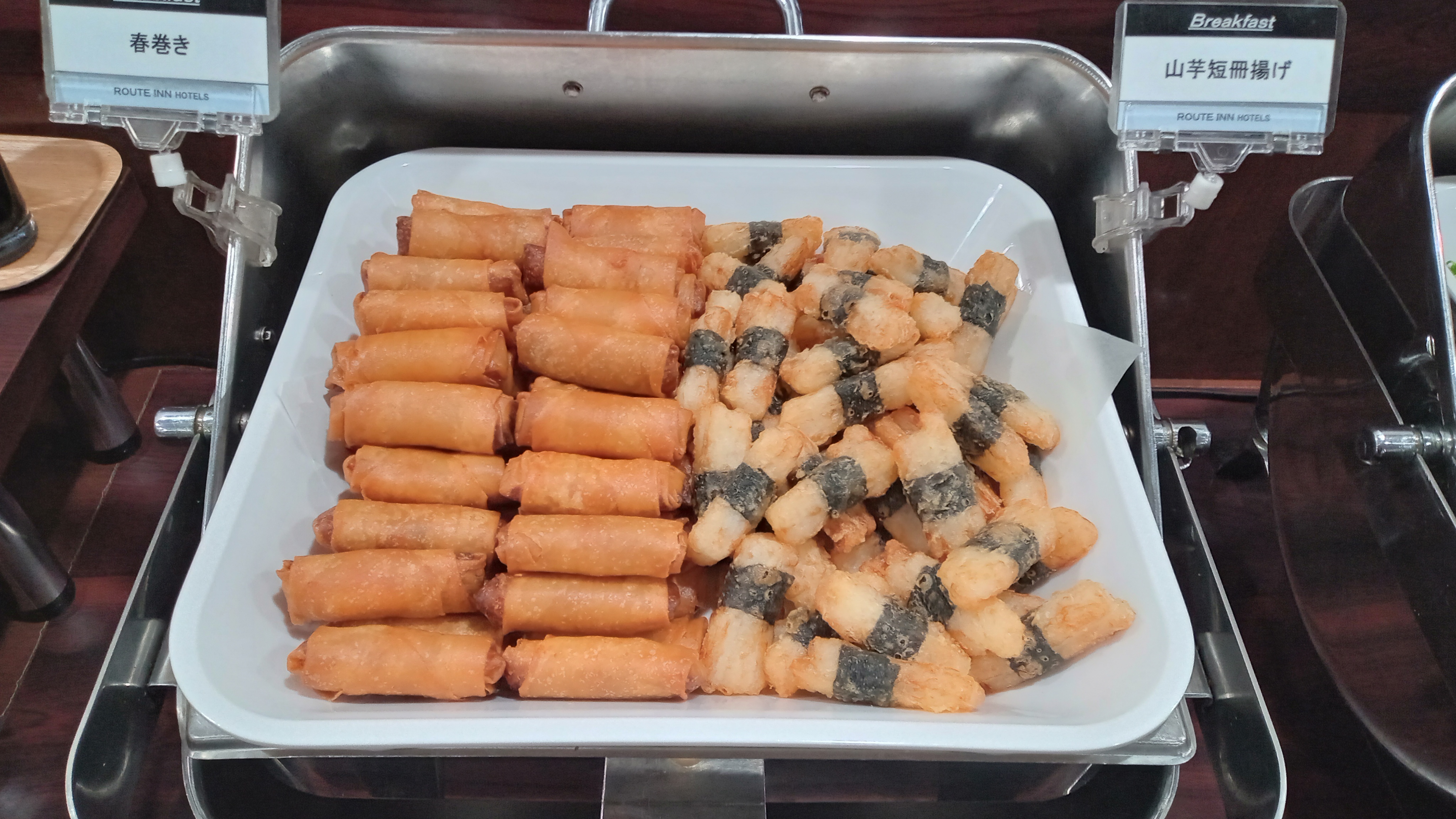 花茶屋：朝食メニュー例