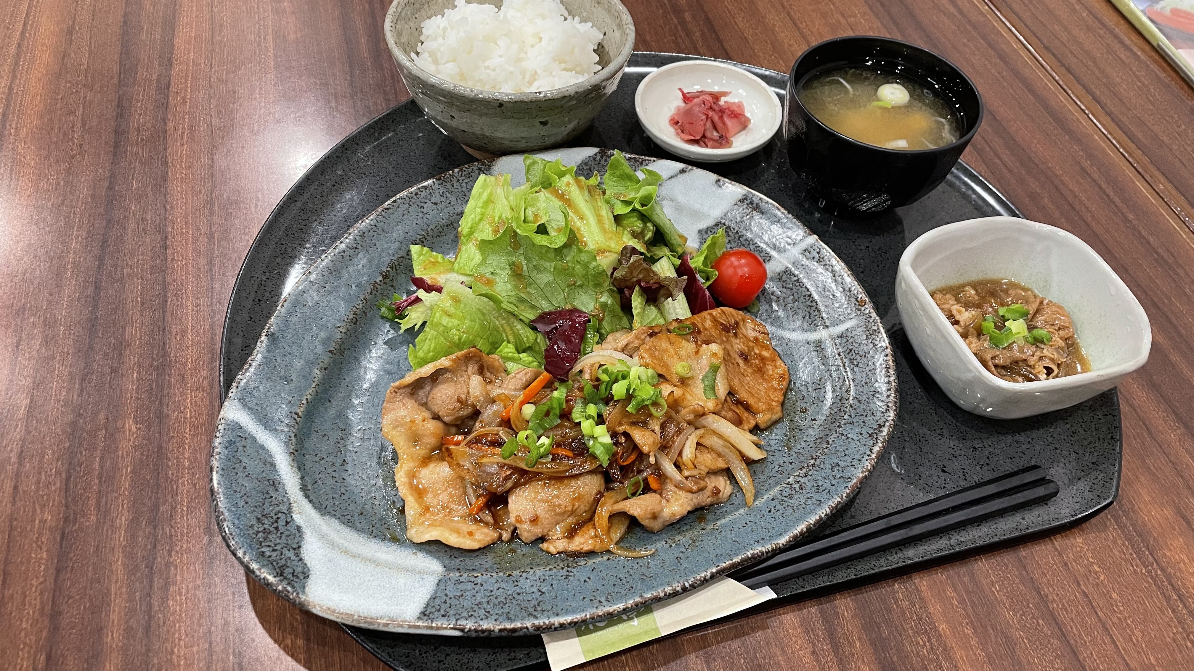 花々亭：日替わり定食一例