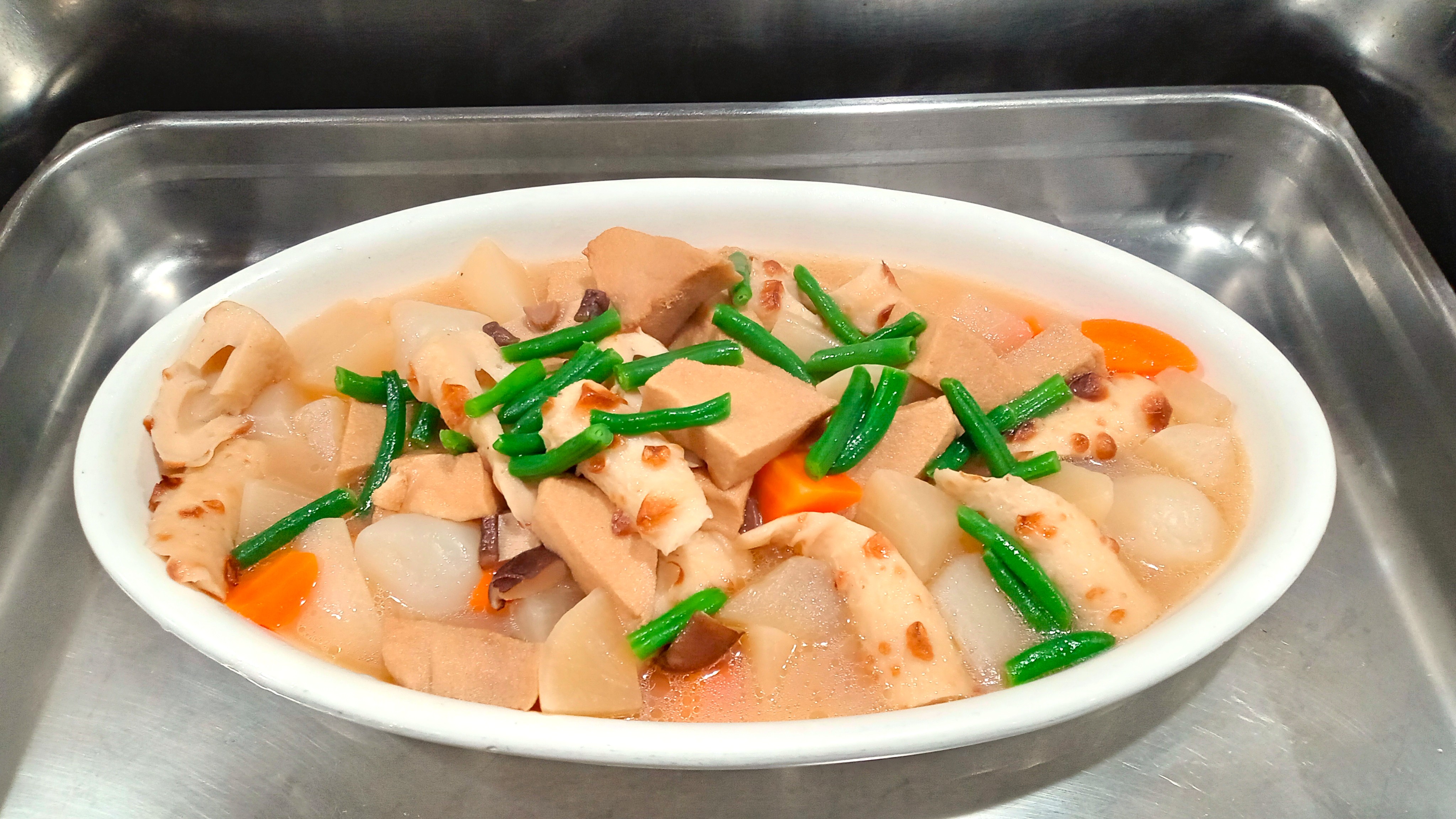 花茶屋：朝食メニュー例