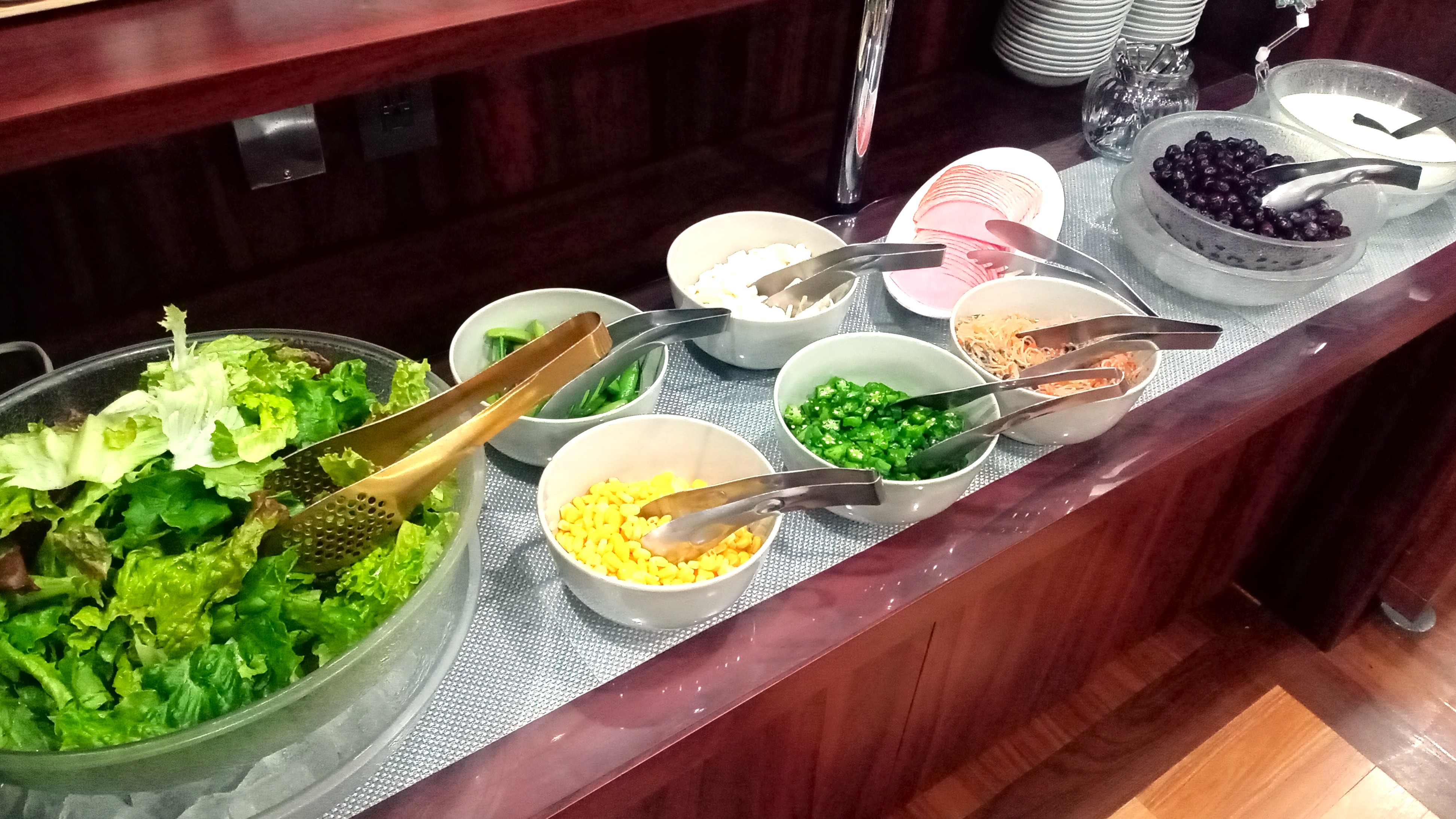 花茶屋：朝食メニュー例