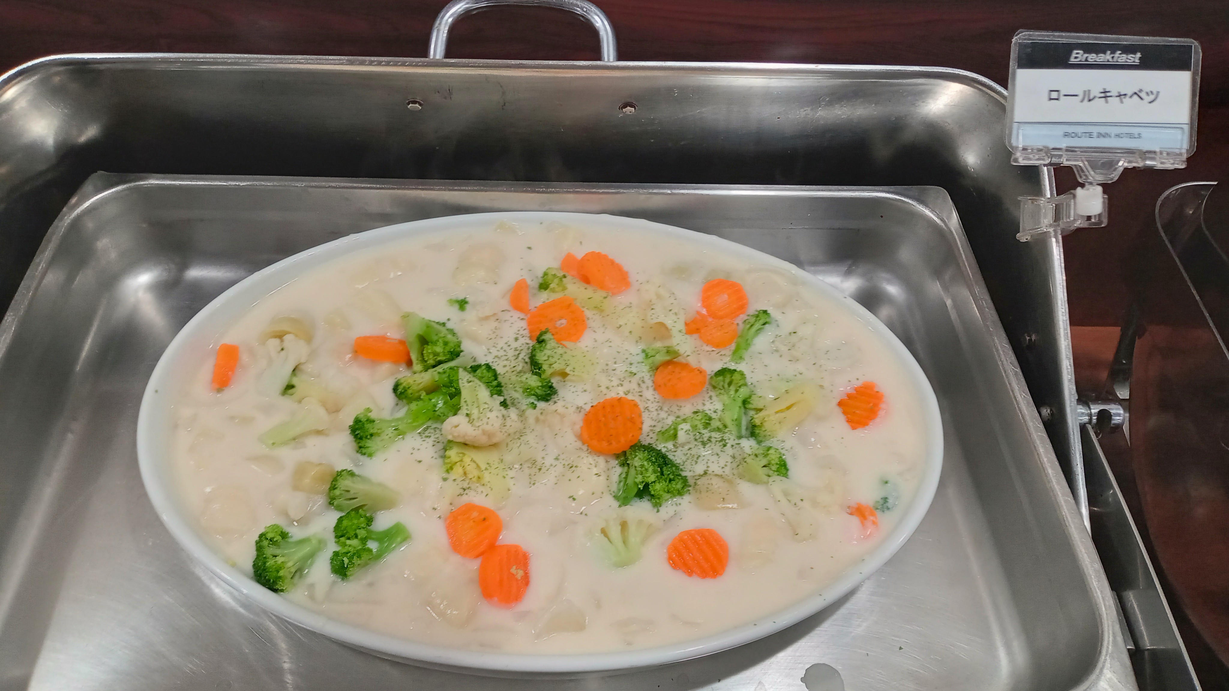 花茶屋：朝食メニュー例