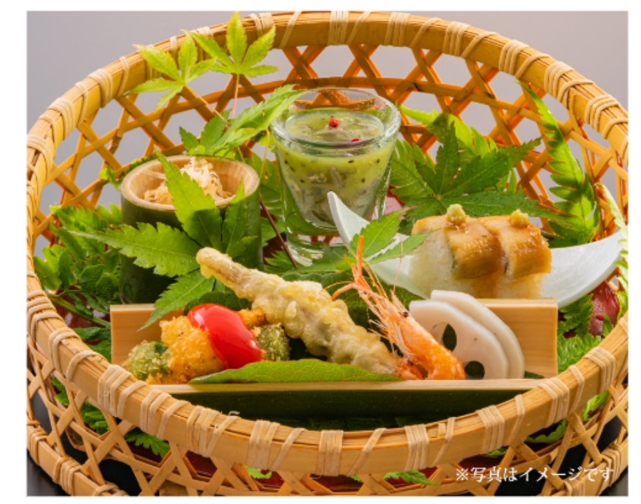 楽【お日にち限定プラン】ヒカリヤヒガシ会席〜雫〜　夕朝食付