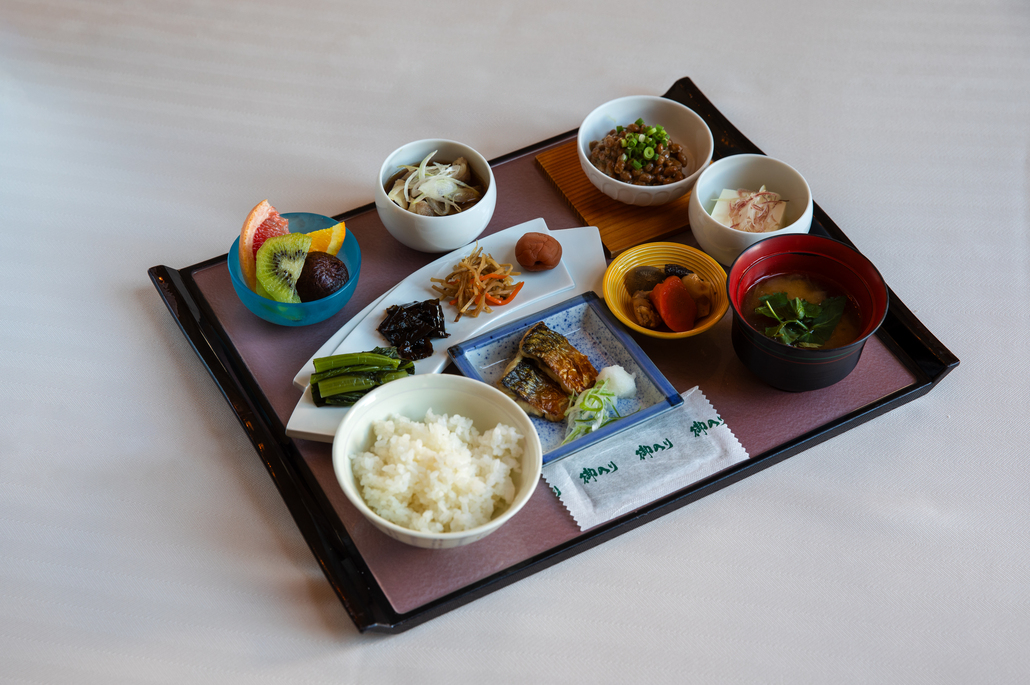 朝食ビュッフェ