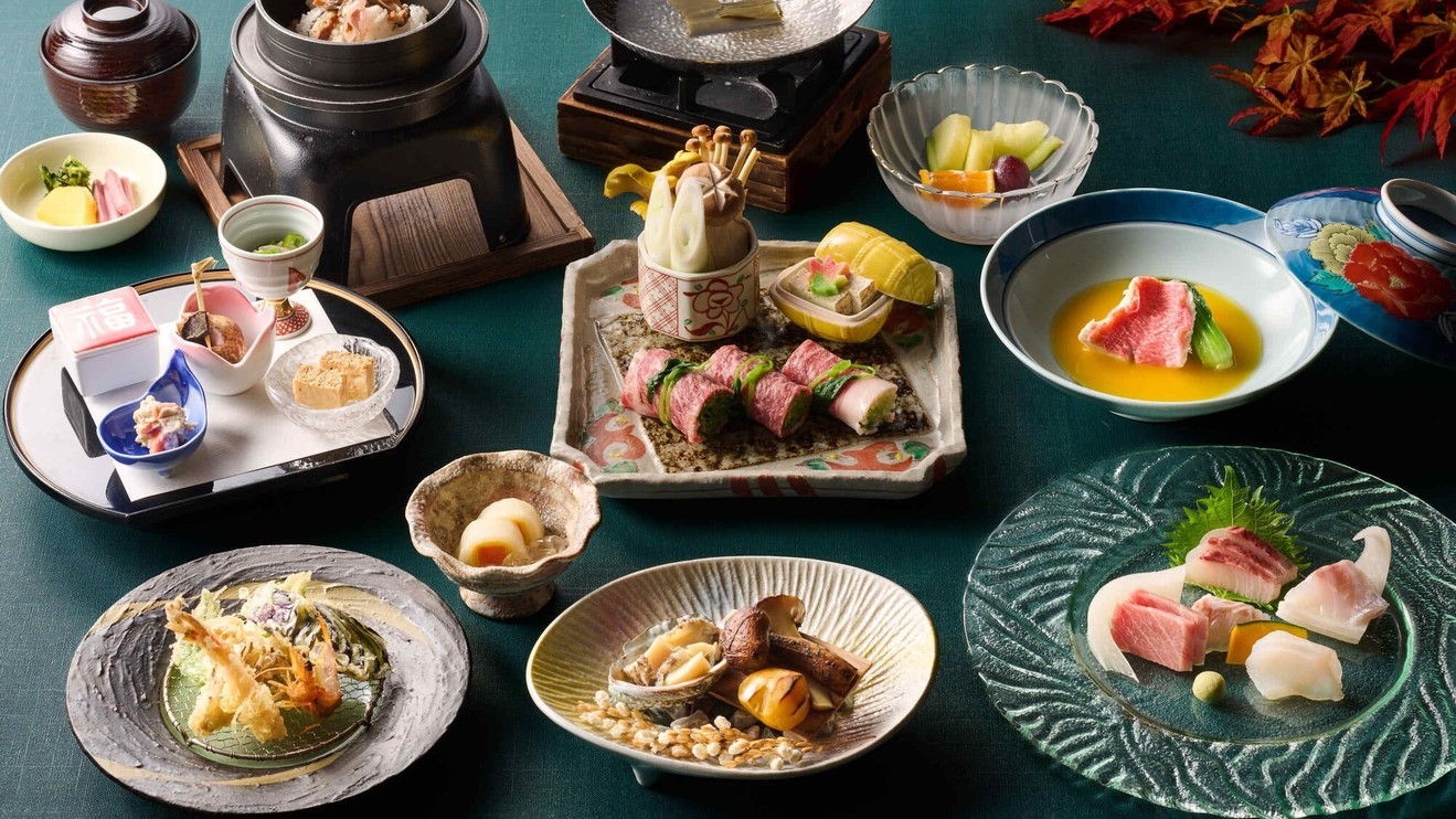 早期割60【1泊2食】湯の庭会席（夕食最上級）