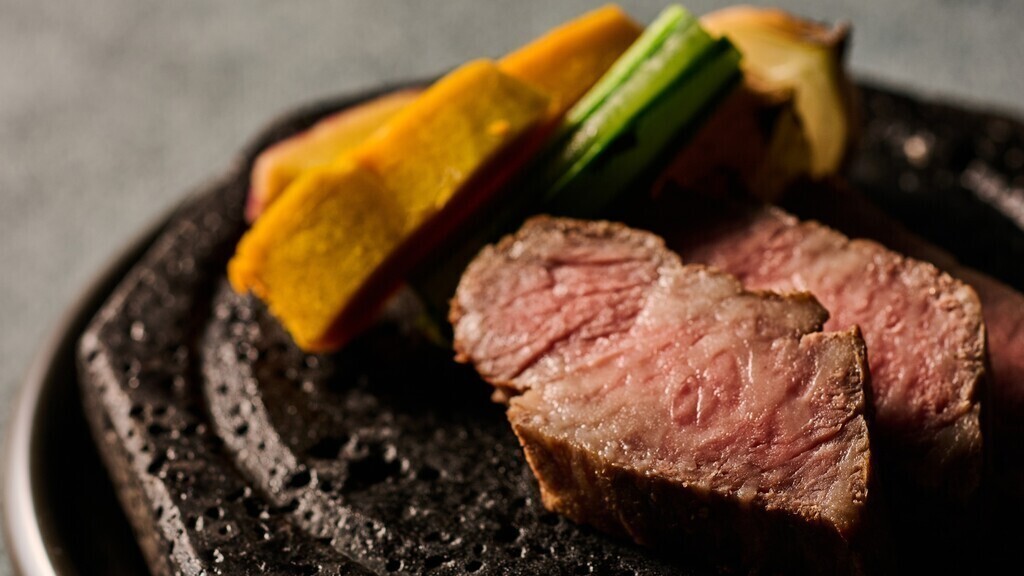 富士山溶岩プレート焼き