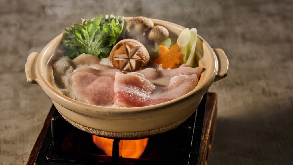 静岡県産 夢やまびこ豚の生姜鍋