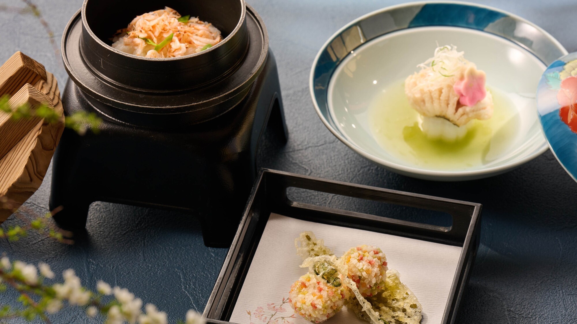 春の湯の庭会席2026