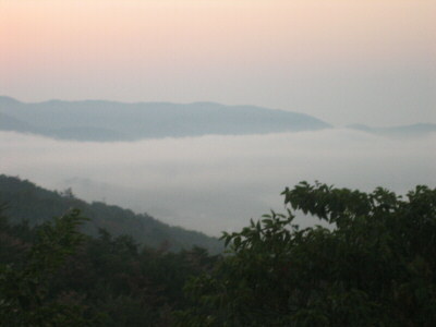sea of clouds