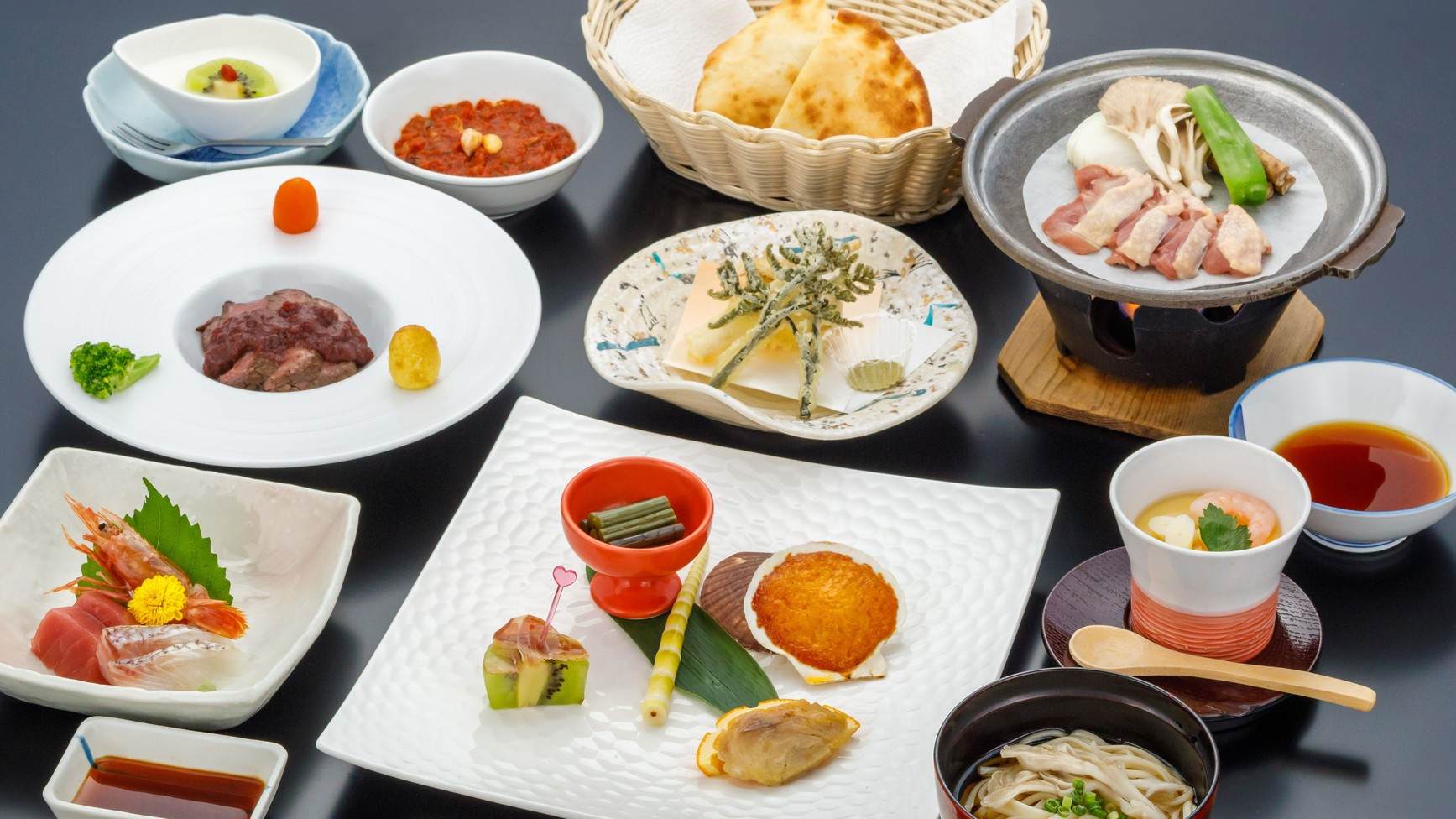 春の味覚の爛漫会席