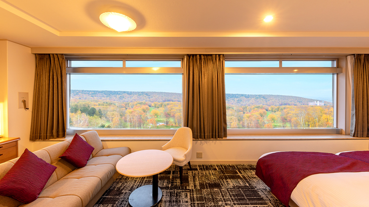 【スーペリアツイン】くつろぎを重視した、ゆとりある空間